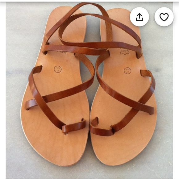 Barefoot Grecian Sandals, New unused - Picture 2 of 4